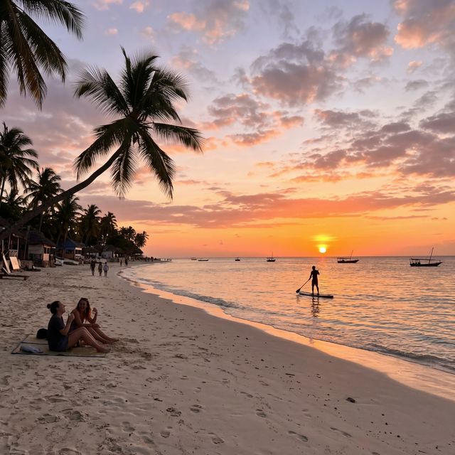 Beautiful Beach Sunset